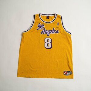 Vintage Nike LA Lakers Kobe Bryant 1961 Throwback Rewind NBA Jersey